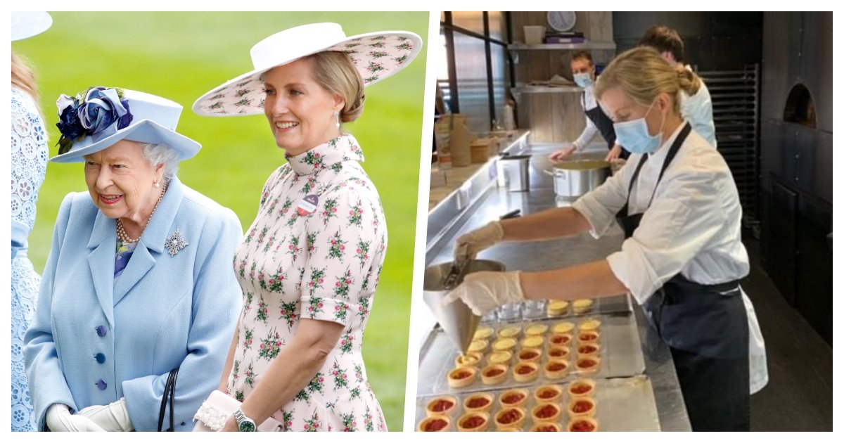 sophie cover.jpg?resize=1200,630 - The Countess of Wessex Has Been Volunteering To Cook Meals For Medical Workers