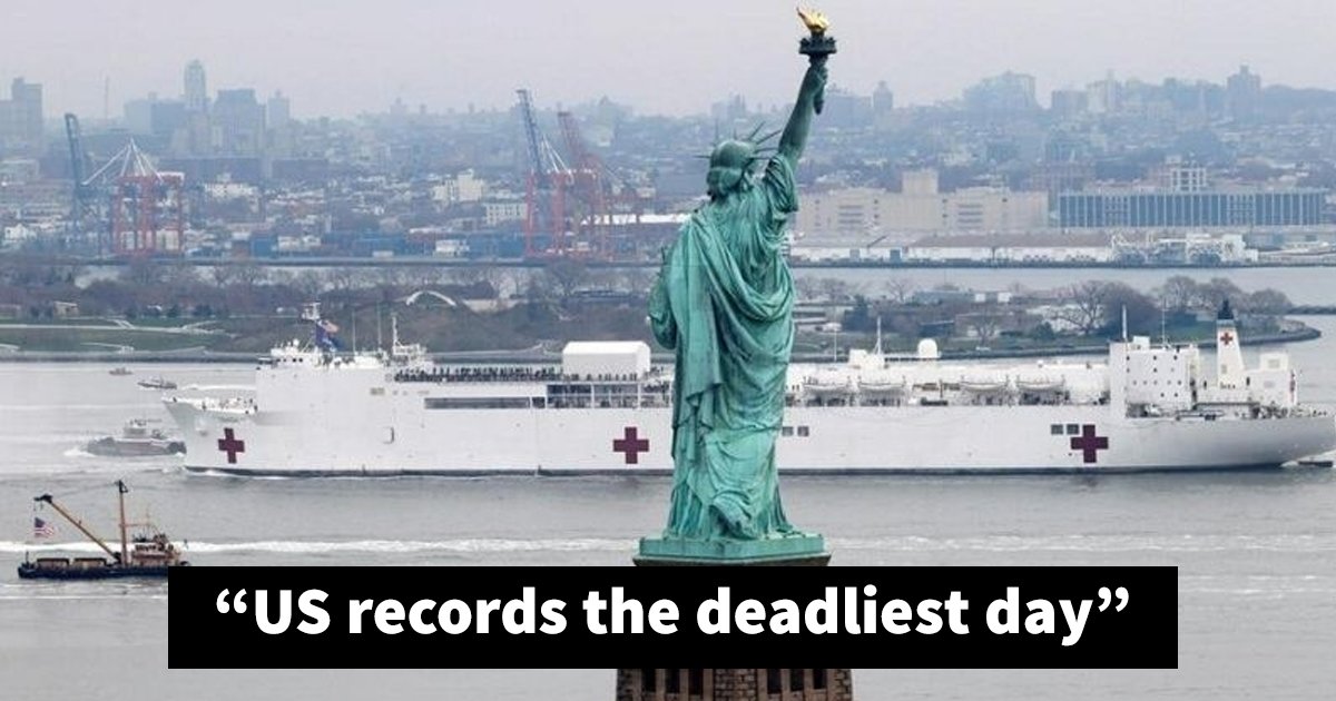 sssddd.jpg?resize=412,232 - Coronavirus: US Records Highest Death Toll Beating Italy With 2,000 Deaths In One Day
