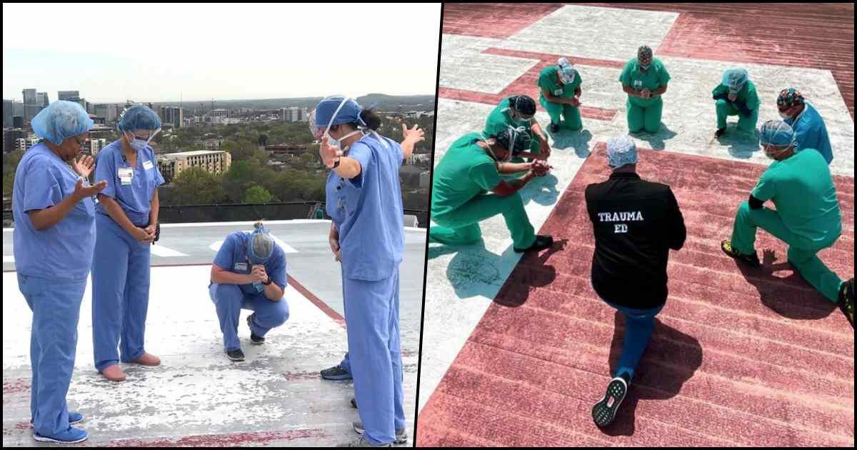 thumbnails 2.jpg?resize=412,232 - Nurses Gather On Rooftops To Pray As They Risk Their Lives To Save Others In The Fight Against Coronavirus