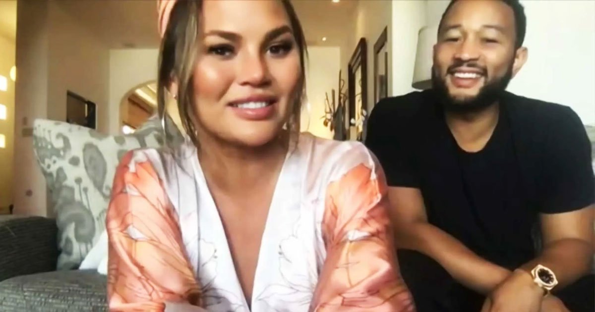 untitled 1 3.jpg?resize=412,232 - Chrissy Teigen And John Legend Admitted They Have Become More Emotional While Staying At Home