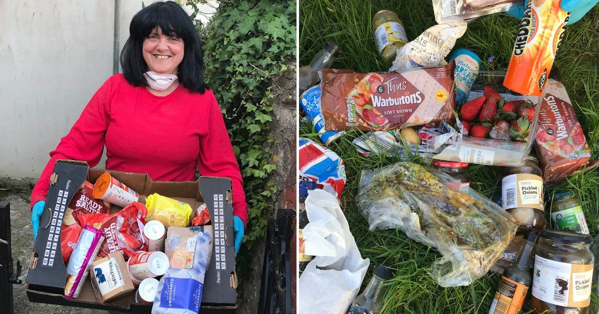 untitled 97.jpg?resize=1200,630 - Woman Threw £60-worth Of Unwanted And Out-of-date Food But She Doesn’t Feel Bad About It And Is Still Stockpiling