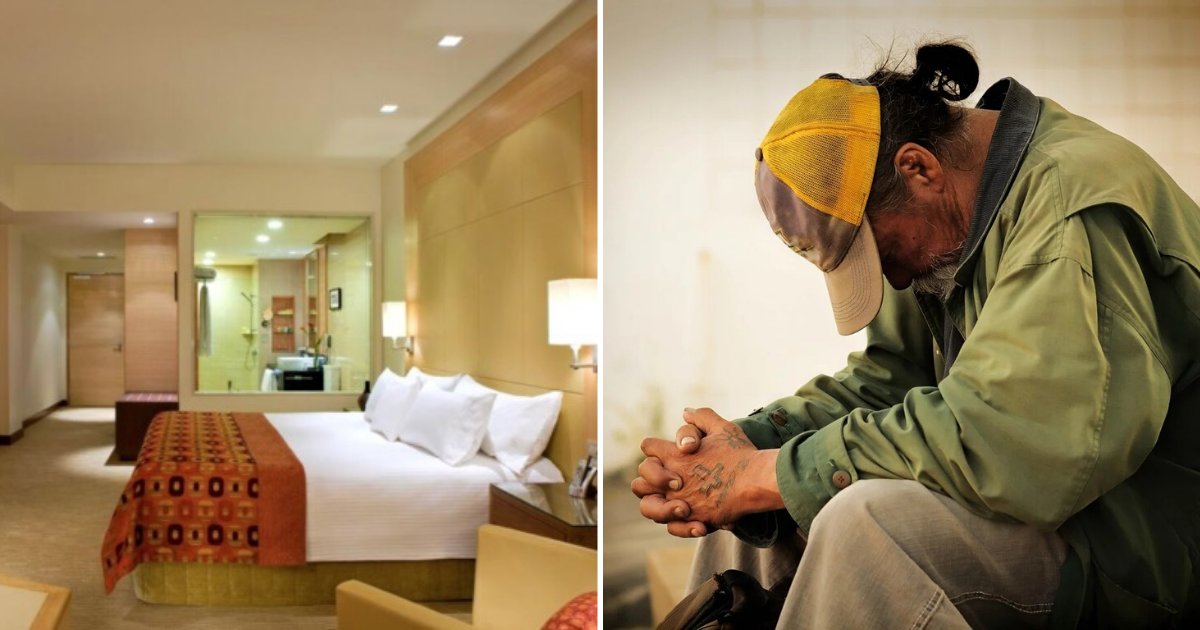untitled design 10.png?resize=412,232 - Homeless People Offered To Sleep In A 5-Star Hotel Amid Coronavirus Pandemic