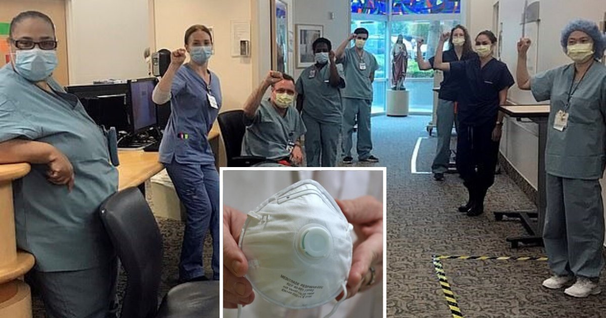 untitled design 13 3.png?resize=412,275 - Ten Nurses Suspended After Demanding N95 Face Masks To Treat Coronavirus Patients