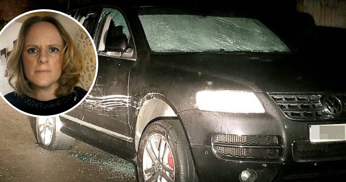 untitled design 21.png?resize=412,275 - Vandals Wrecked The Car Of Volunteer Who Delivers Emergency Supplies To Isolated Elderly People