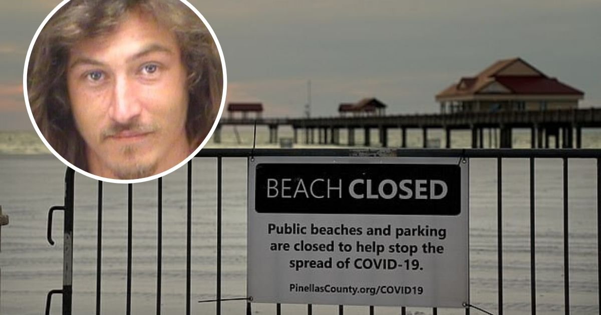 untitled design 29.jpg?resize=412,275 - Man Arrested After Driving On A Closed Beach Because He Was Bored