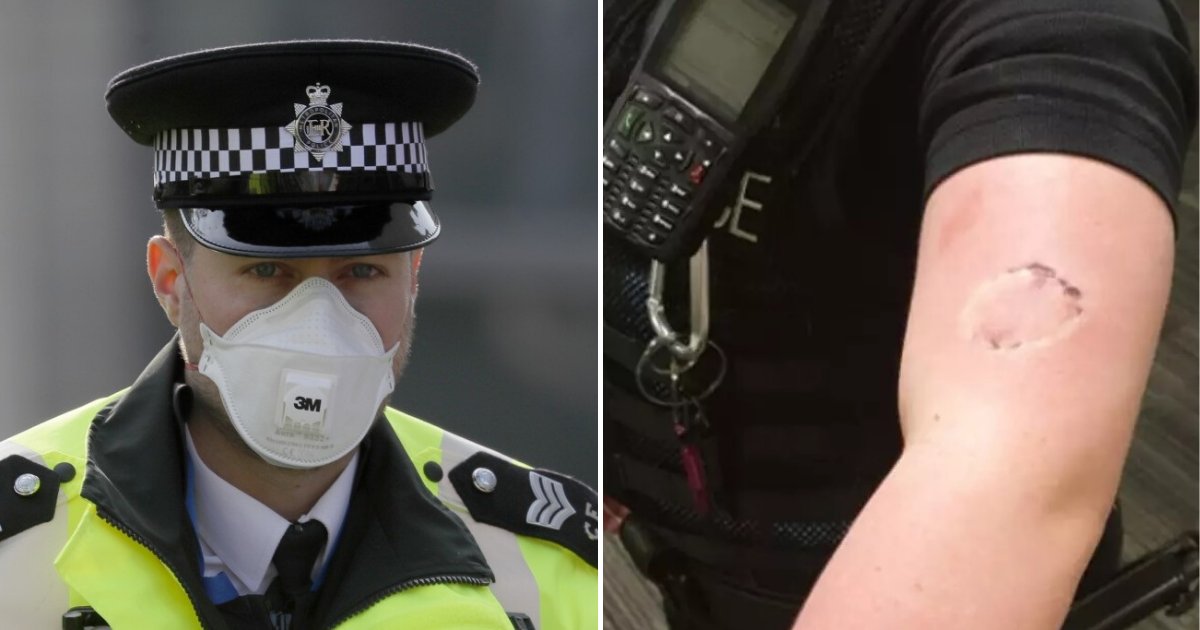 untitled design 33 1.png?resize=412,232 - Police Officer Bitten By Man Who Attacked Emergency Worker Amid Coronavirus Pandemic