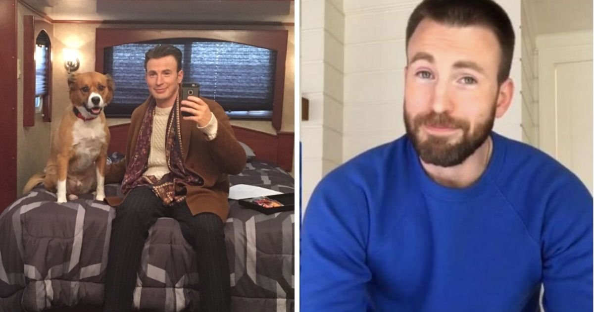 1 115.jpg?resize=412,232 - Chris Evans Finally Joined Instagram So He Can Share Snaps of His Dog