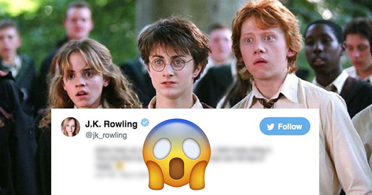 1 149.jpg?resize=412,232 - JK Rowling Reveló El Verdadero Origen De La Historia De Harry Potter Y No Es El Que Creías