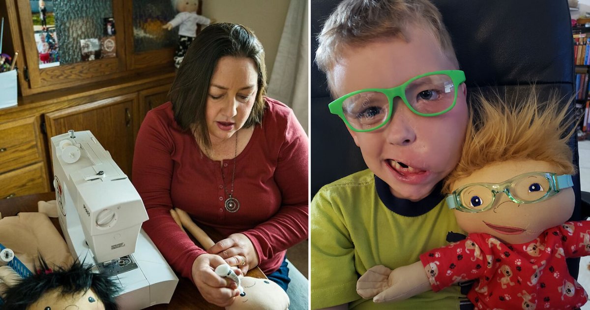 1 31.png?resize=1200,630 - This Woman Creates Adorable Replica Dolls For Disabled Kids