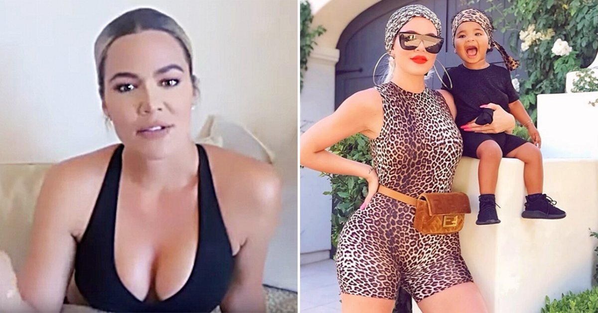1 34.png?resize=412,232 - Khloe Kardashian Opened Up On How She Lost Weight After Giving Birth