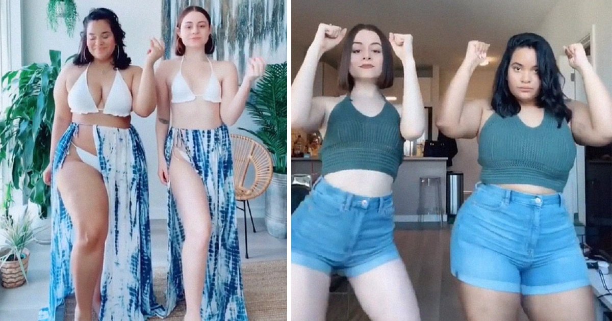 1 79.jpg?resize=412,232 - Dos Amigas Con Diferente Tipo De Cuerpo Están Desafiando los Estándares De Moda Al Usar La Misma Ropa