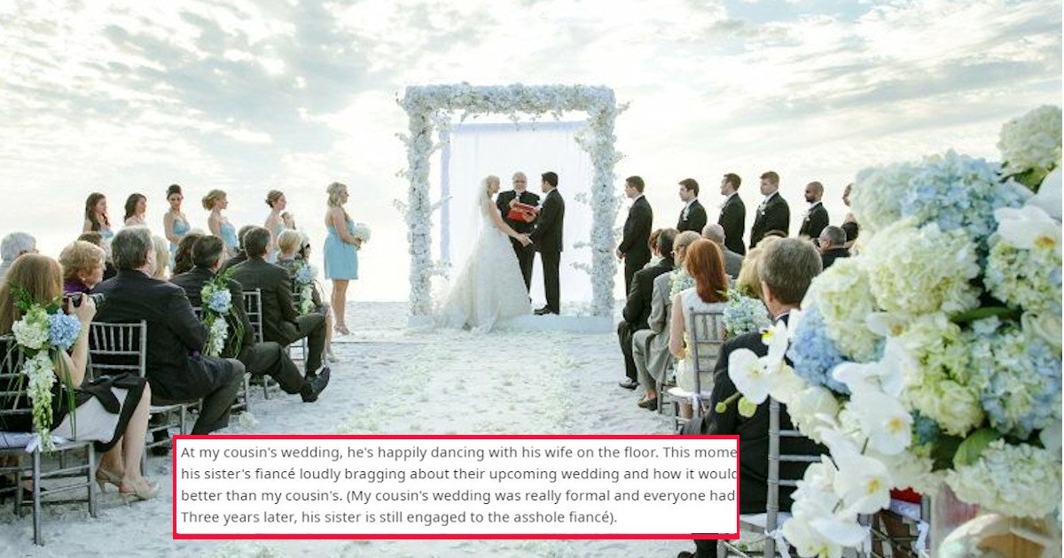 11 4.jpg?resize=1200,630 - Woman Shared Weird Things She Witnessed At Her Family Weddings And They Are Ridiculously Funny