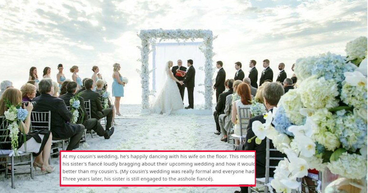 11 4.jpg?resize=412,275 - Woman Shared Weird Things She Witnessed At Her Family Weddings And They Are Ridiculously Funny