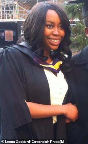 Ms Goddard graduated at Manchester university in 2012