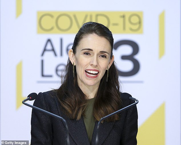 Prime Minister Jacinda Ardern (pictured) has lauded New Zealanders for their commitment to lockdown after a second-straight day without a new case of COVID-19
