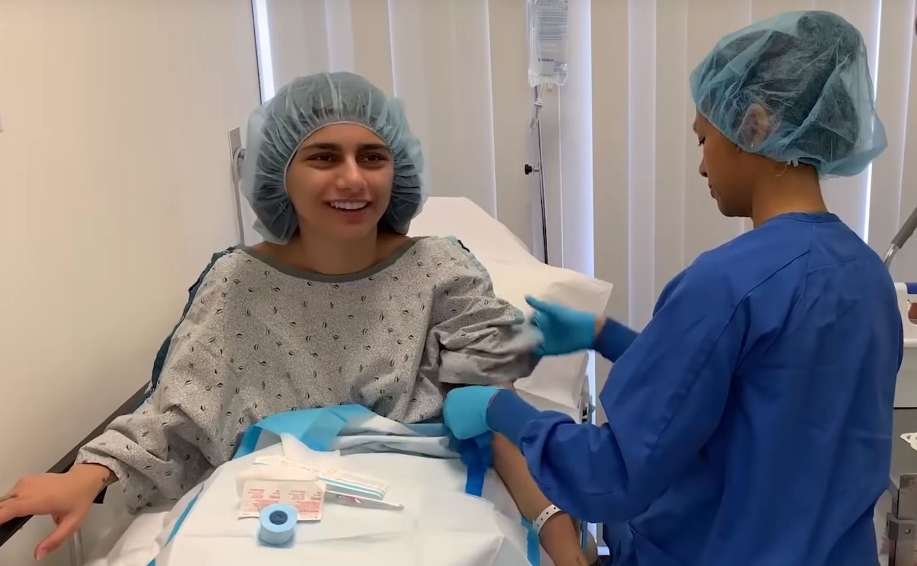 Mia Khalifa before surgery
