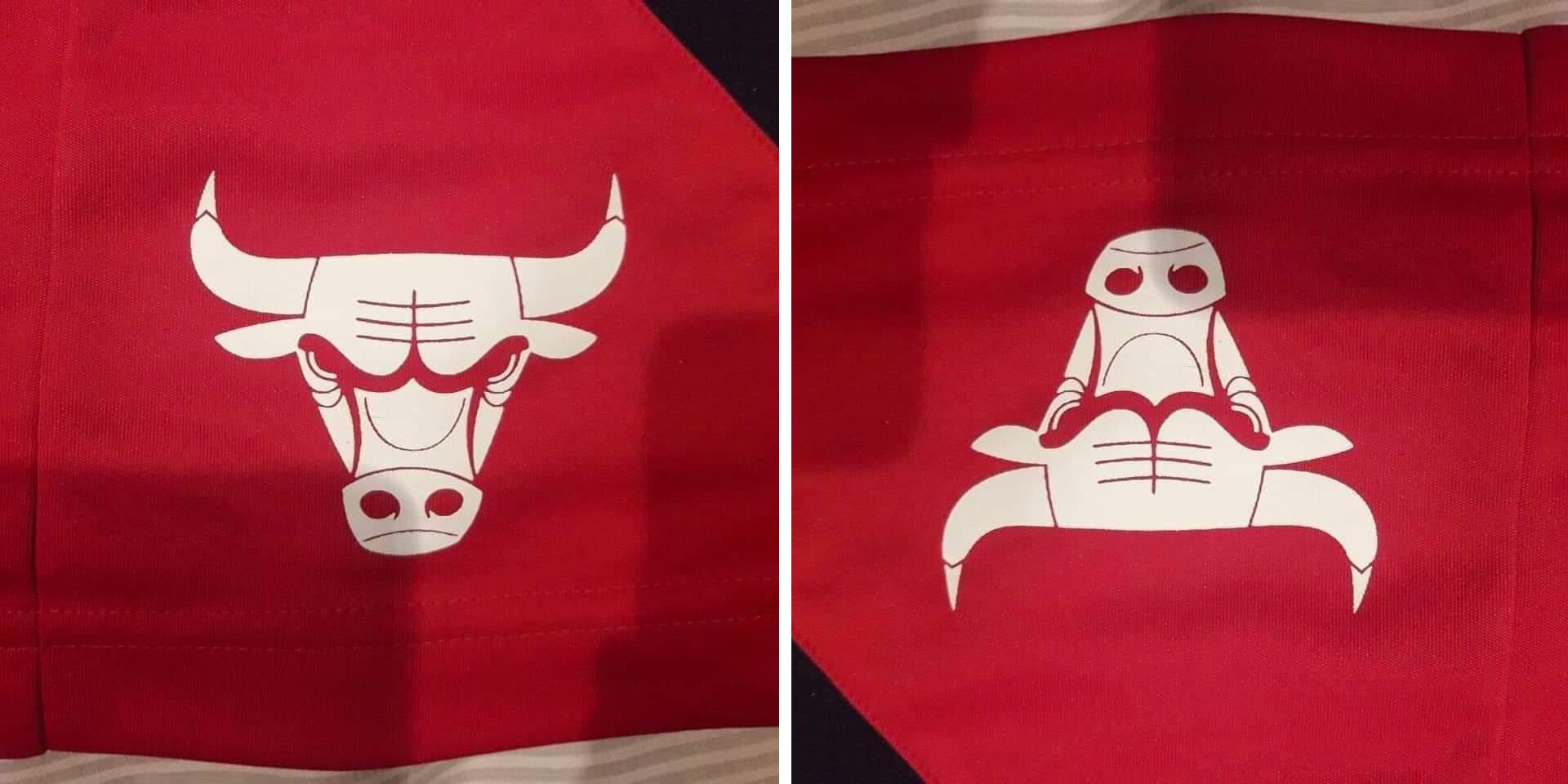 Chicago Bulls Logo Upside Down