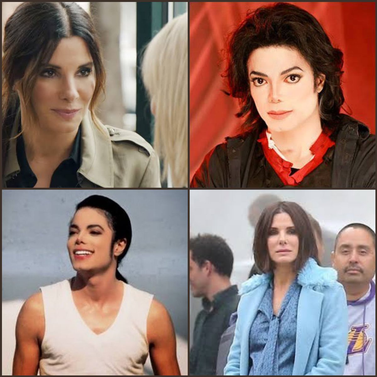 Sandra Bullock Michael Jackson