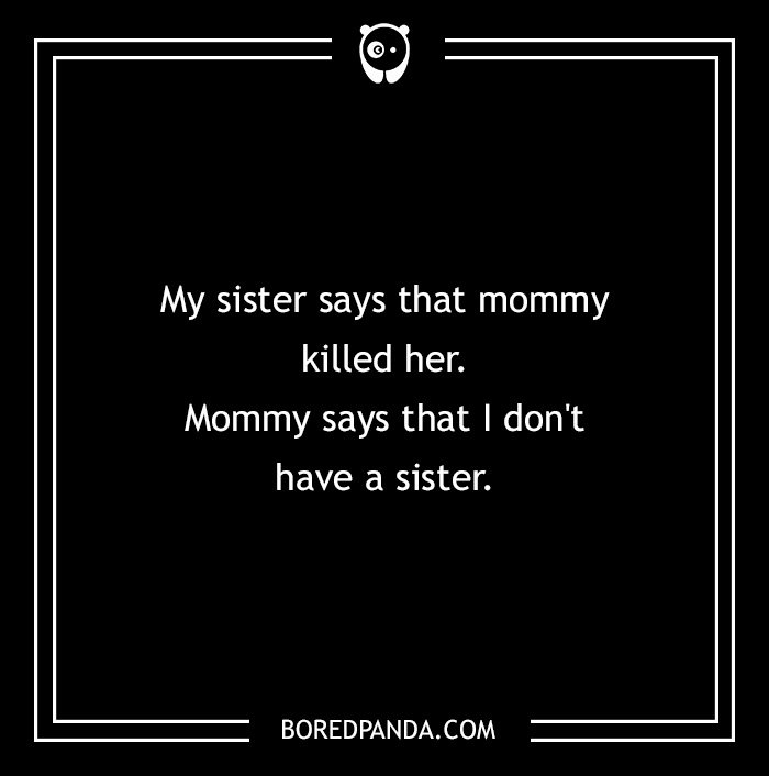 2 sentence horror stories
