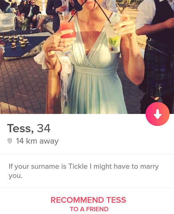 15 Good Tinder Bios That Demand A Second Glance 15 Good Tinder Bios That Demand A Second Glance