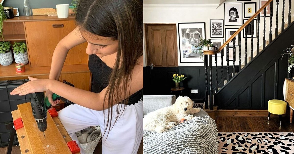 a 12 year old girl transformed her home in just a week amid homeschool lessons.jpg?resize=412,275 - A 12-Year-Old Girl Transformed Her Home In Just A Week For Just $60