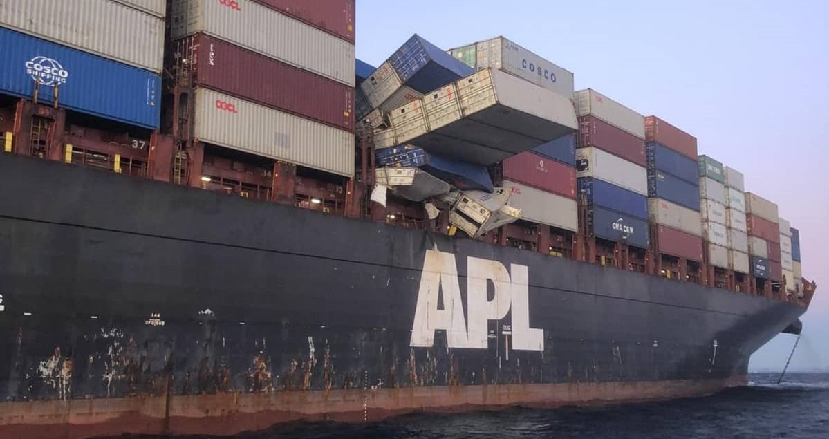 australie.jpg?resize=412,275 - En Australie un bateau a perdu sa cargaison de masques chirurgicaux