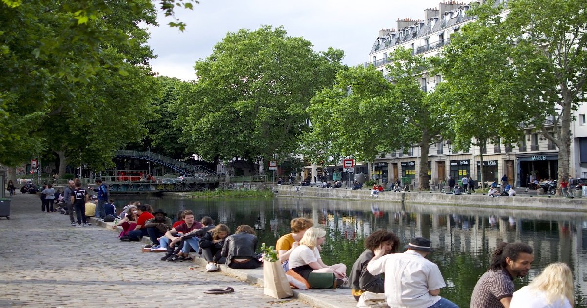 canal saint martin.jpg?resize=412,275 - Paris: le canal Saint-Martin était déjà pris d'assaut dès le premier jour de déconfinement !