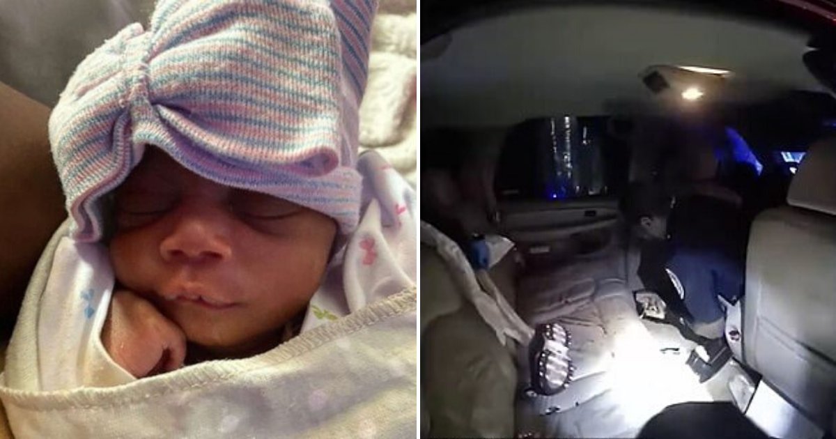 cea5.png?resize=1200,630 - Newborn Baby Girl Rescued From Car Wreck Minutes After She Was Born In The Back Seat
