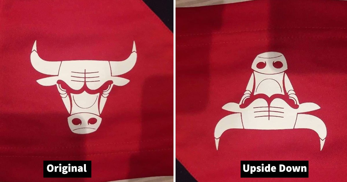 chicago bulls logo.jpg?resize=412,232 - Chicago Bulls Logo Upside Down Gets A Whole Different Meaning