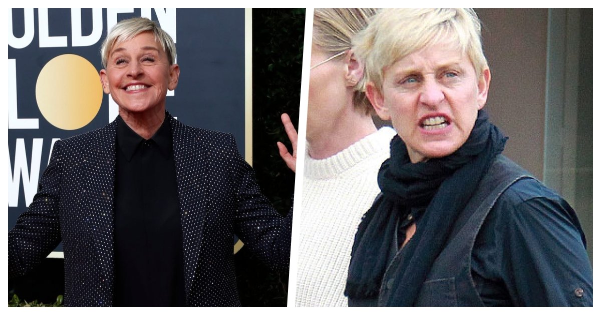 collage 18.jpg?resize=1200,630 - The Double Life of Ellen - Allegations That She Is Nothing Like Her On-Screen Persona Surface