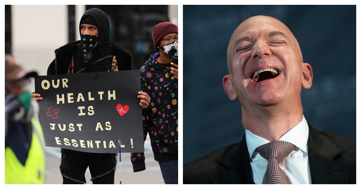 collage 30.jpg?resize=412,232 - Amazon Will Stop Paying Its Warehouse and Delivery Workers $2-An-Hour Hazard Pay