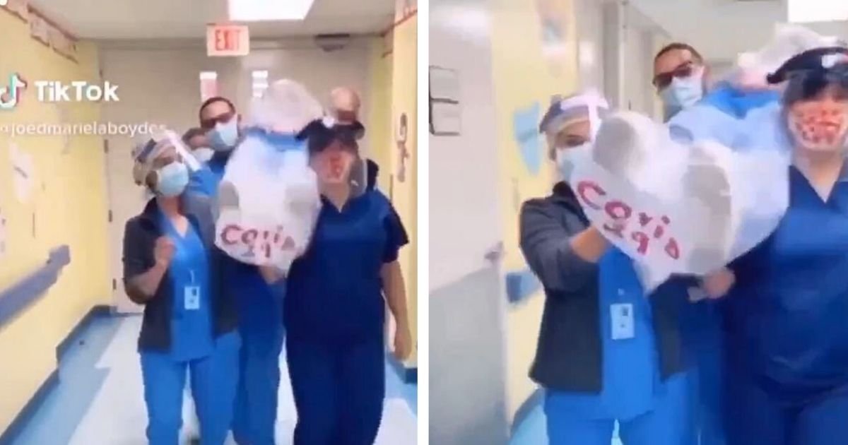 diseno sin titulo 10.jpg?resize=1200,630 - Enfermeras Son Criticadas Por Grabar Un Video Bailando Con Un "Cuerpo" En Una Bolsa