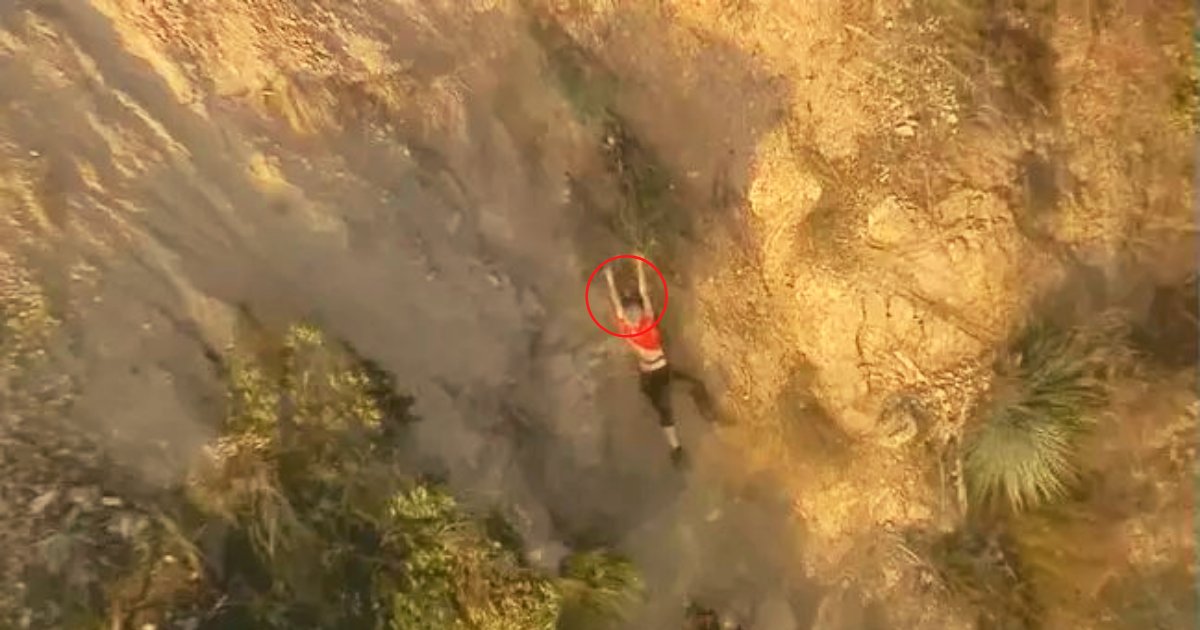 diseno sin titulo 78.png?resize=1200,630 - VIDEO: Graban A Una Mujer Que Cayó Al Vacío Mientras Escalaba Una Gran Montaña