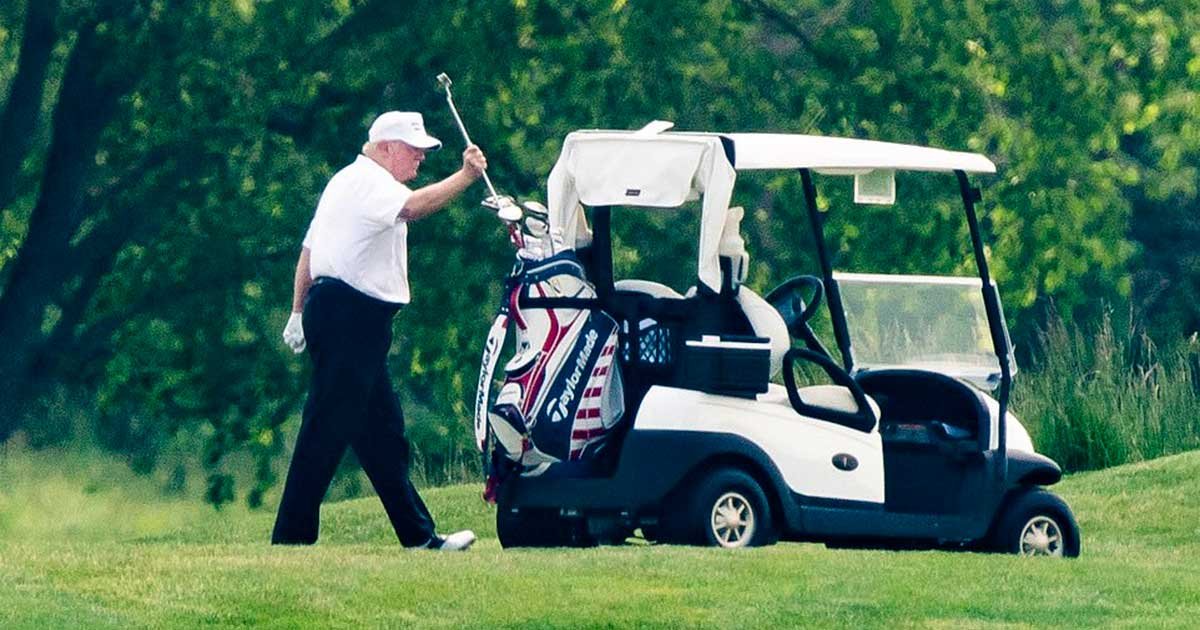 epa2.jpg?resize=412,275 - Trump Seen Golfing For The First Time Since COVID-19 Pandemic