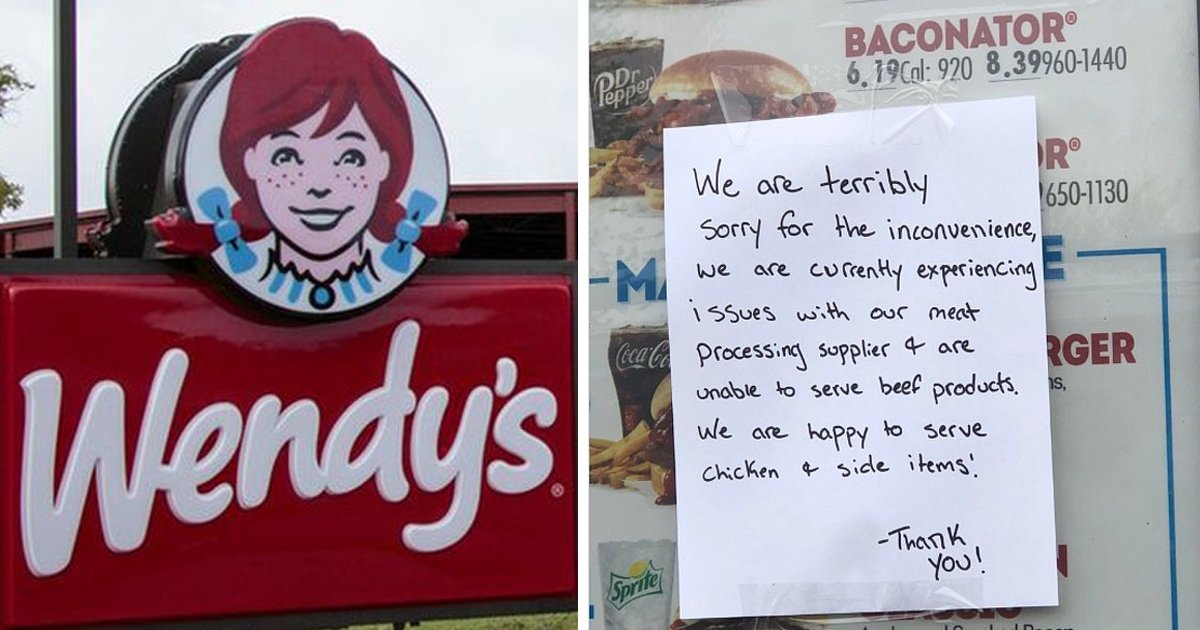 ggggggggss.jpg?resize=1200,630 - Owing To Meat Shortages In US Wendy's Takes Burgers Off Their Menu At Various Locations