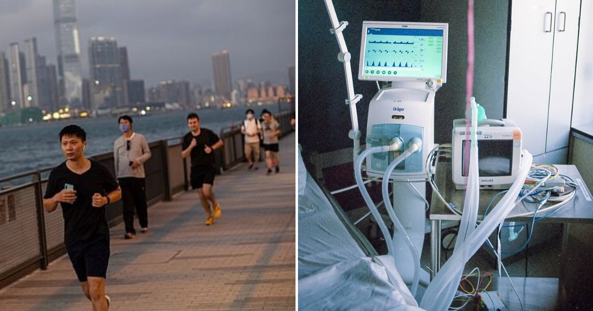 jogger4.png?resize=412,275 - Jogger's Lung Collapsed After Running For 2.5 Miles While Wearing A Face Mask