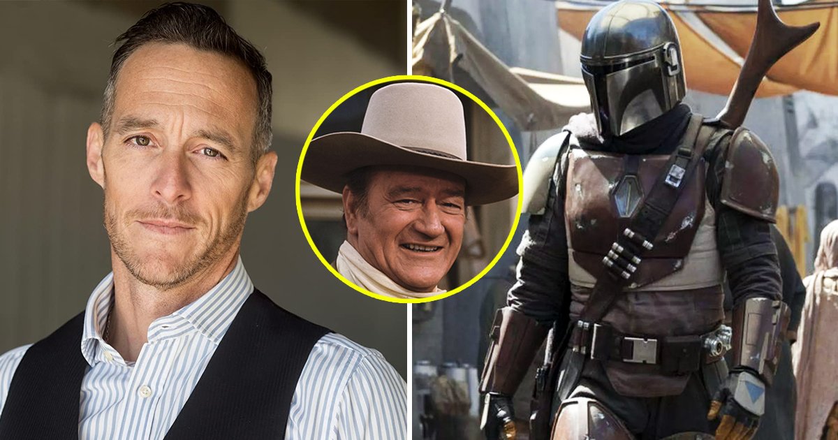 john wayne grandson.jpg?fit=1024%2C538&ssl=1&strip=all - John Wayne Grandson Revealed As Man Behind Mandalorian Mask