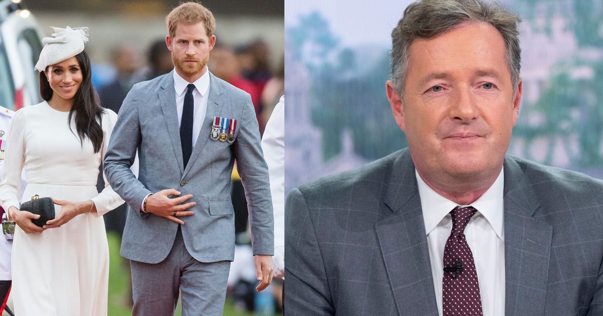 Piers Morgan Admitted He Has Gone Too Far While Criticizing Prince Harry And Meghan Markle 5397