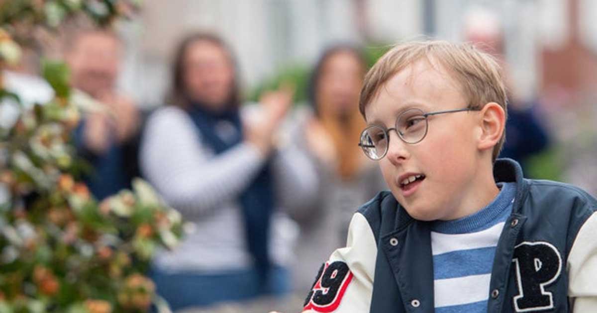 Boy With Cerebral Palsy Raises $46,000 For NHS Workers - Small Joys