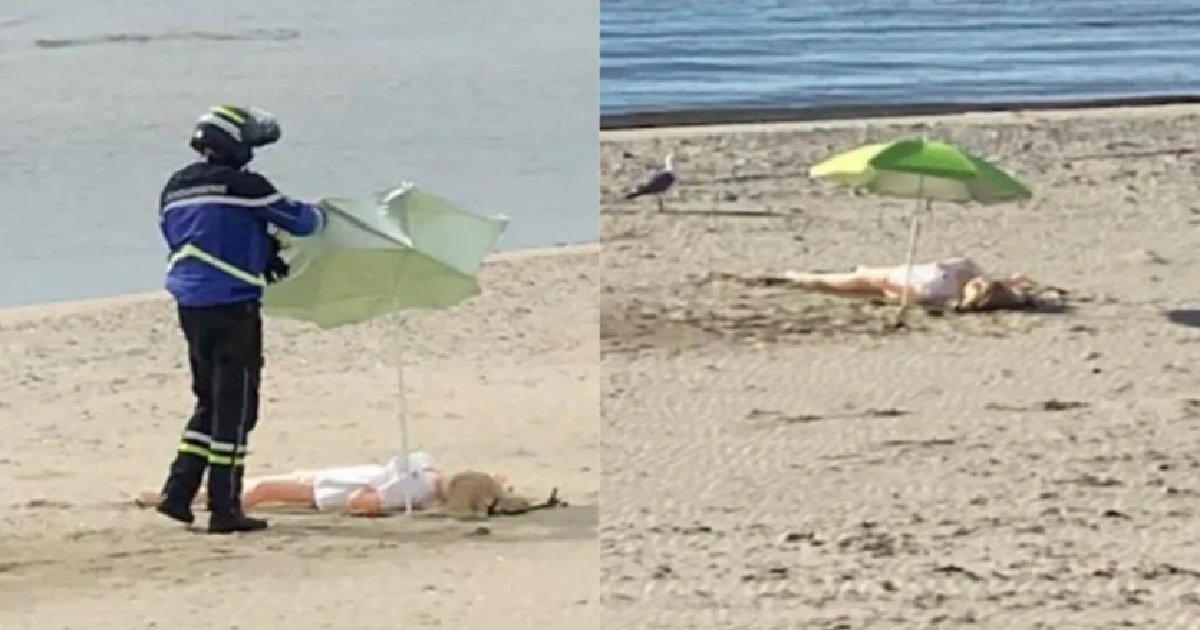 poupee.jpg?resize=412,232 - Blague: Un gendarme pense contrôler une baigneuse sur la plage et découvre que c'est ce n’est pas une femme...