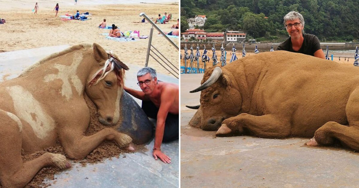 sand12.png?resize=412,275 - Artist Creates Detailed Sand Sculptures That Look So Real From A Distance
