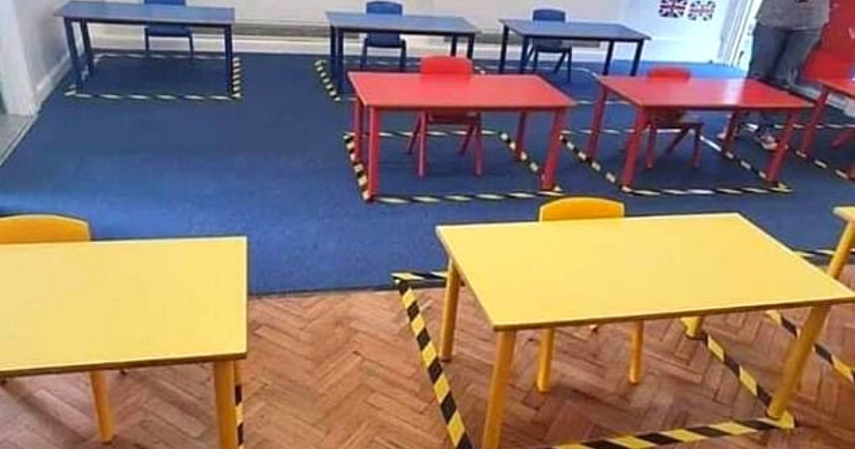 school5.png?resize=412,275 - Primary School Unveils Social Distancing Plan With Kids As Young As Four Playing In 'Bubbles'