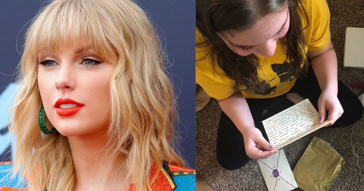 taylor swift sent a handwritten note to 11 year old girl who wrote a thank you letter to her local mailman.jpg?resize=1200,630 - Taylor Swift Sent A Handwritten Note To 11-Year-Old Girl Who Wrote A Thank You Letter To Her Local Mailman