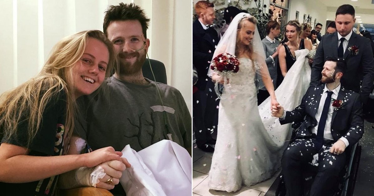 untitled 88.jpg?resize=412,275 - Man With Cancer Expressed His Final Wish And His Partner Got Married To Him Three Days Before His Death
