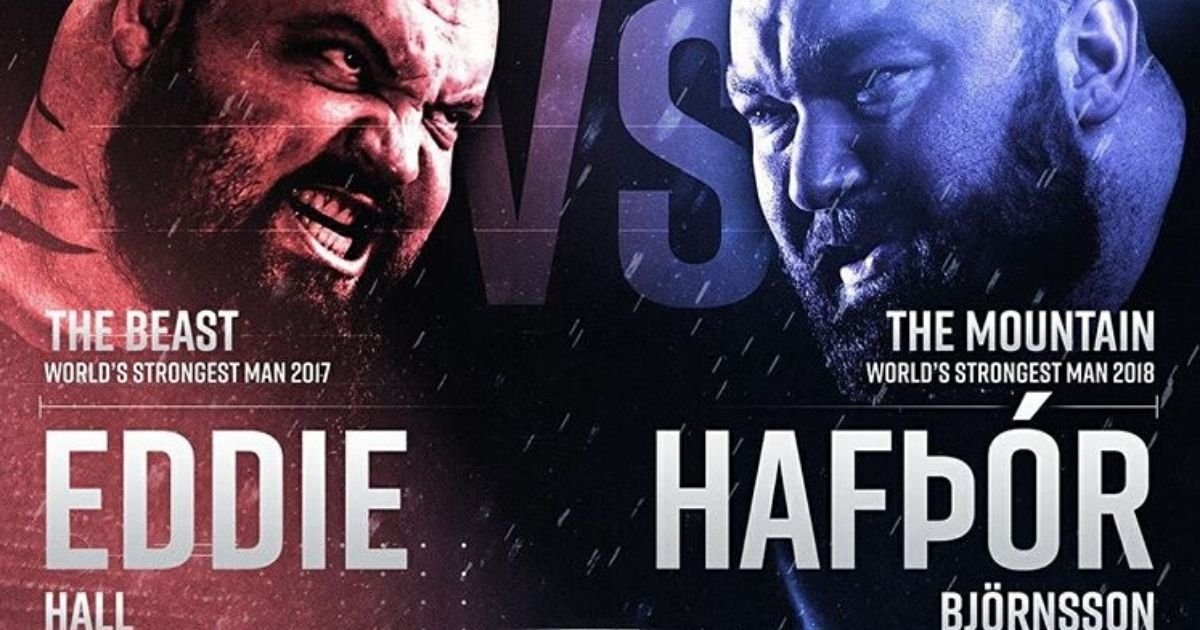 untitled design 12.jpg?resize=1200,630 - Hafthor Bjornsson ‘The Mountain’ Challenged Eddie Hall ‘The Beast’ To A Fight