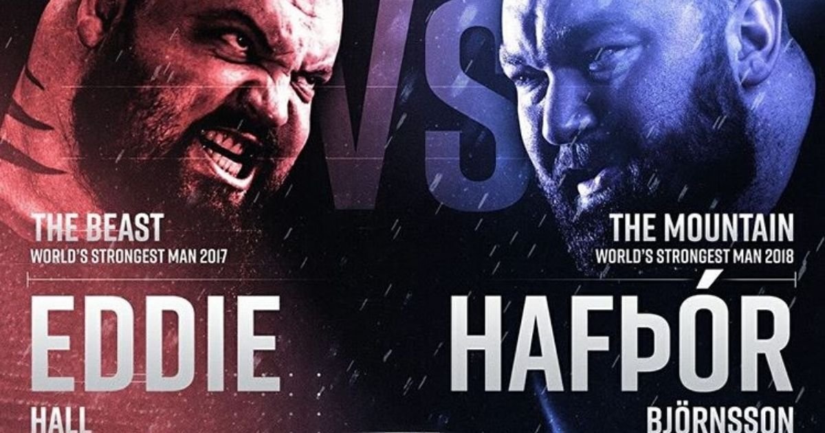untitled design 12.jpg?resize=412,275 - Hafthor Bjornsson ‘The Mountain’ Challenged Eddie Hall ‘The Beast’ To A Fight