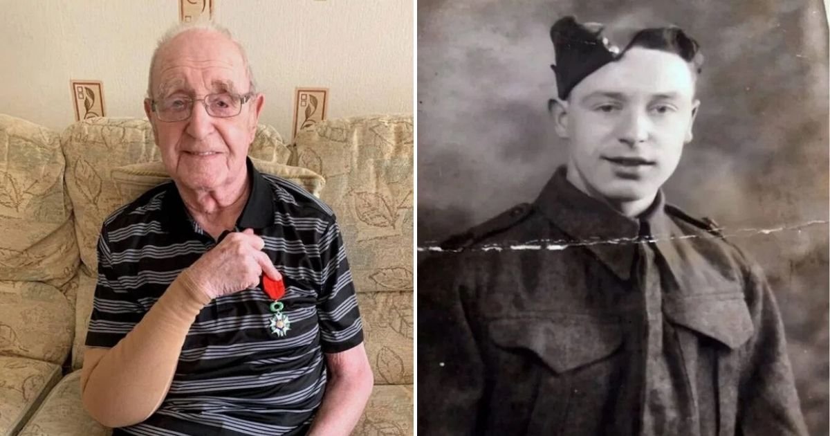 untitled design 2 3.jpg?resize=412,275 - 98-Year-Old War Hero Celebrated V-E Day After Surviving Cancer Three Times And Beating COVID-19