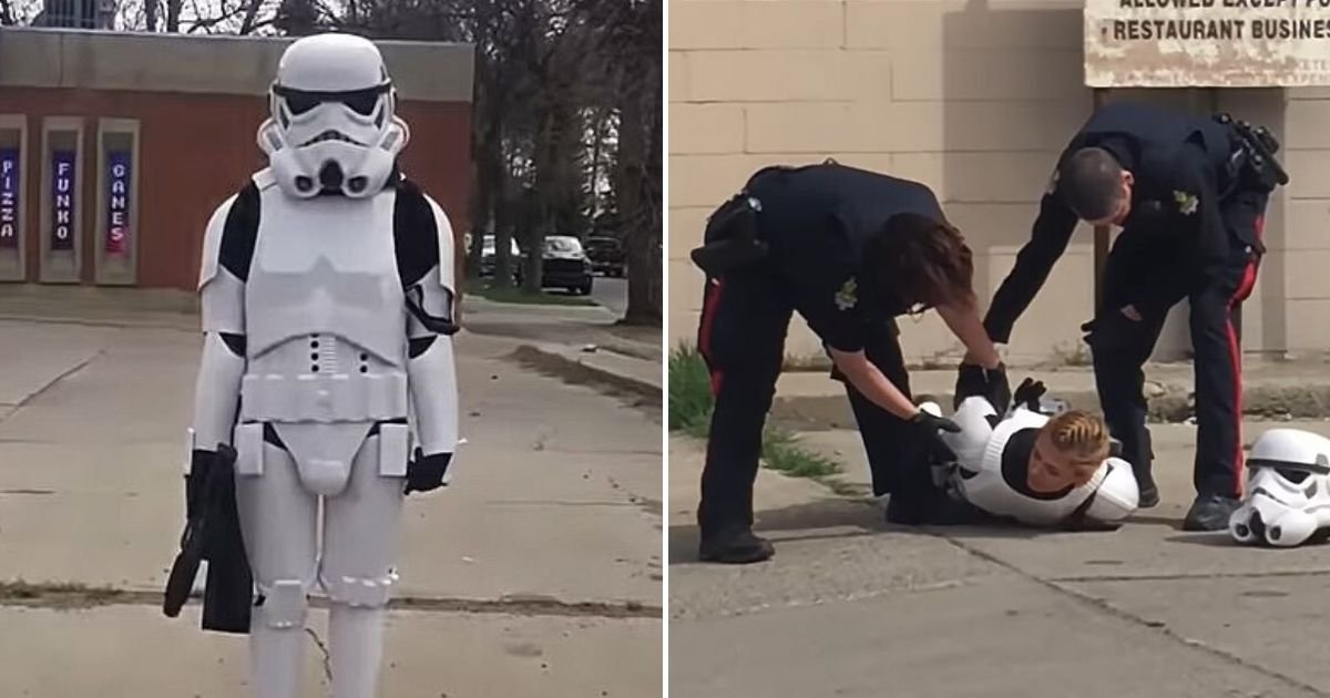 untitled design 25.jpg?resize=412,275 - Female Employee In Star Wars Costume Held At Gunpoint By Police