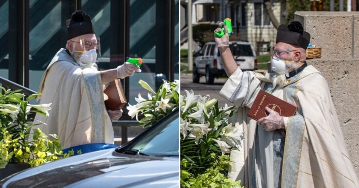 untitled design 36.jpg?resize=412,275 - Priest Went Viral After Using Toy Gun To Squirt Holy Water At Churchgoers