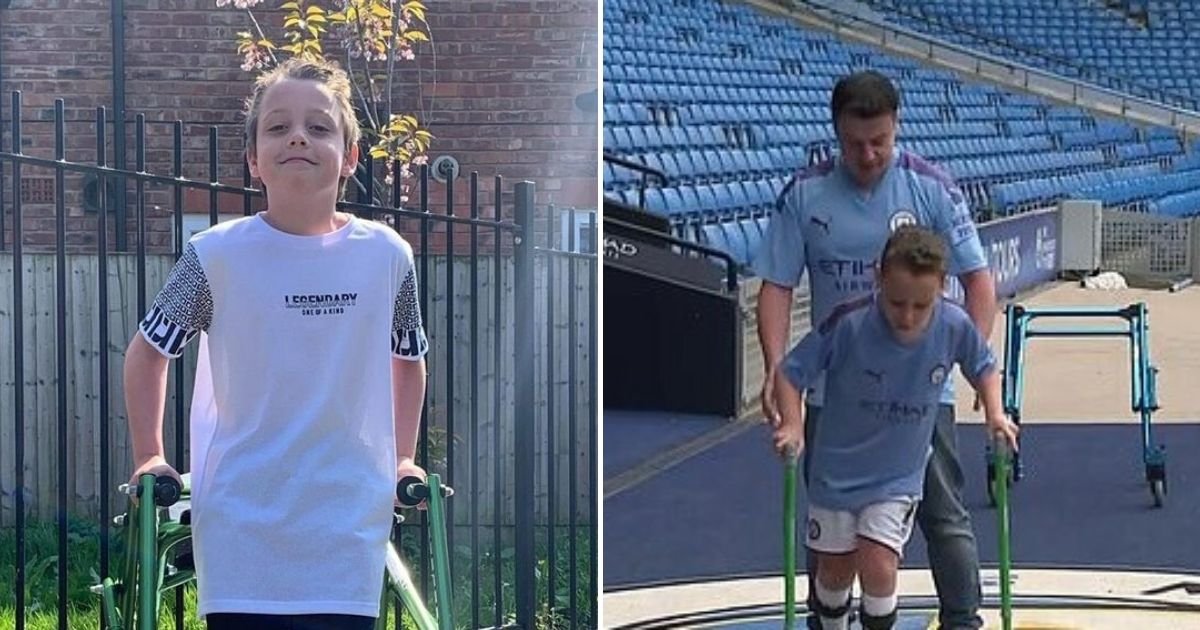 untitled design 9 1.jpg?resize=412,275 - 10-Year-Old Boy With Cerebral Palsy Hailed ‘Little Legend’ After Raising Money For Coronavirus Victims